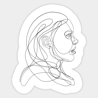 Contemplate Sticker